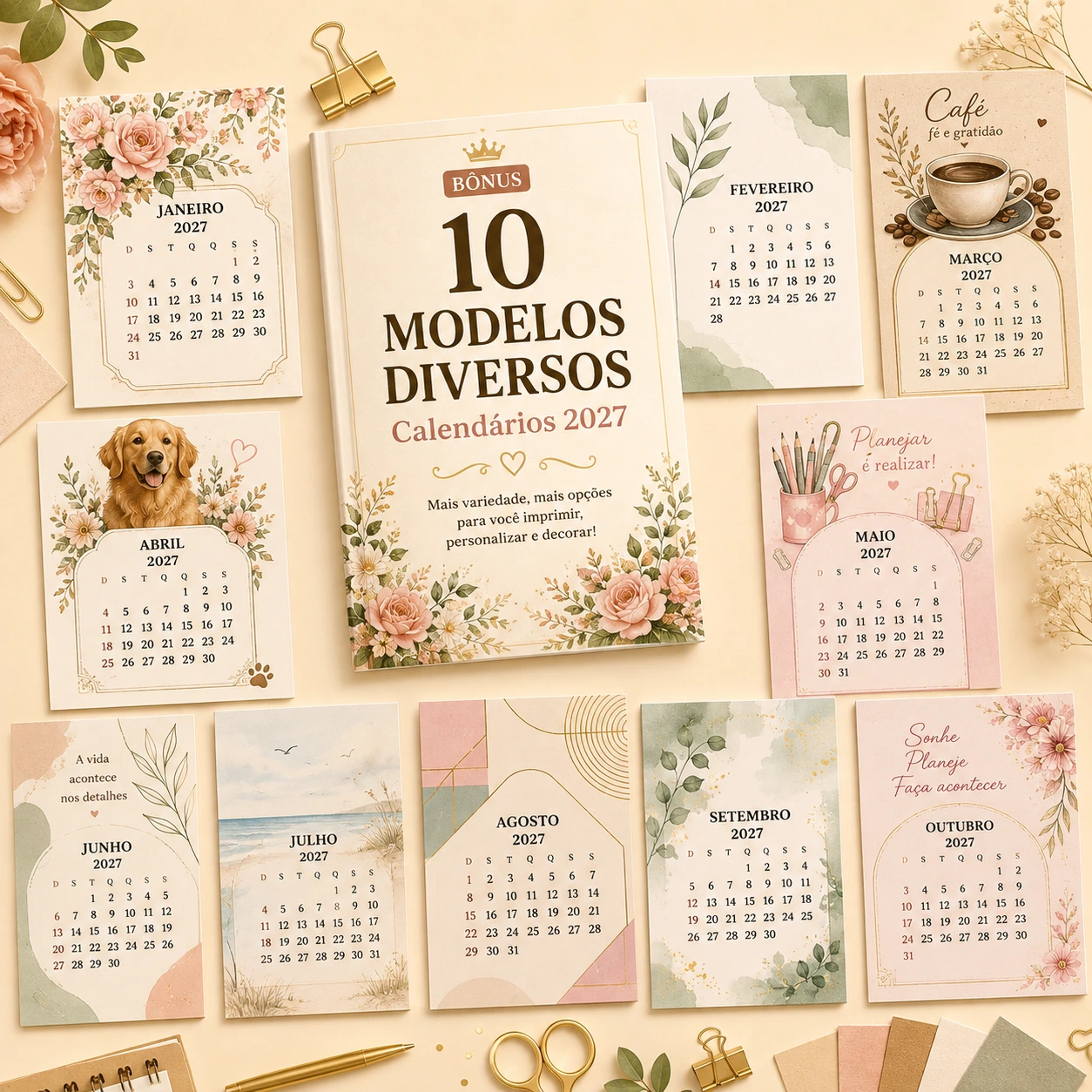 Bônus: 10 Modelos Diversos